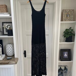 Mimi Chica Black Sleeveless Maxi Dress